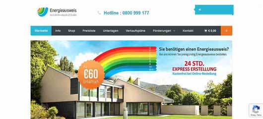 Website Design of Energieauweis