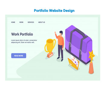 Portfolio Website design