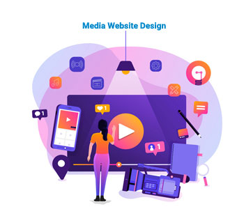 Media Website Design